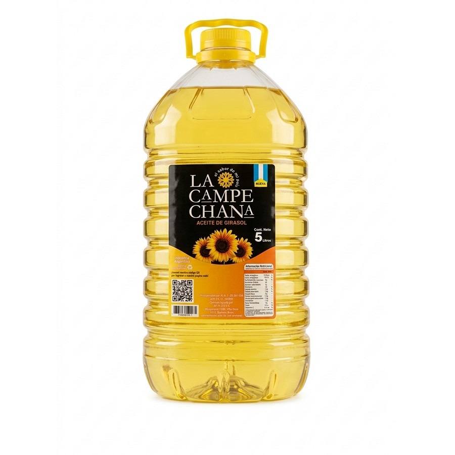 Aceite Girasol "La Campechana" x 5L