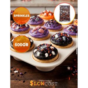 Sprinkles Perlas Comestibles Halloween Lapida y Fantasma «LC» x100g